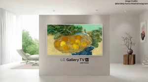LG New Gallery TV Features: MiniLED display shines with magnetic frames that swap easily
