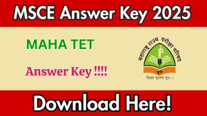 MAHA TET Answer Key 2025: Paper 1 & 2 Response Sheet PDF, Objection Dates & Score Calculation at mahatet.in