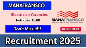 MAHATRANSCO Electrician Recruitment 2025 - Apply Online for 23 Posts