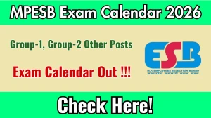 MPESB Exam Calendar 2026 Released – Check Tentative Schedule & Dates MPESB Exam Calendar 2026 Released – Check Tentative Schedule & Dates