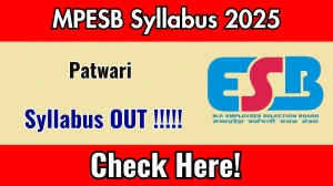 MP Patwari Syllabus 2025 Out: Download PDF, Exam Pattern & Preparation Tips