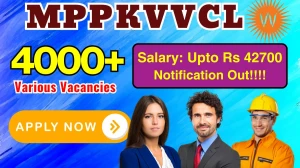 MPPKVVCL Recruitment 2026 (Short Notice) - Apply Online for 4009 Assistant Engineer, Junior Engineer and Other Posts