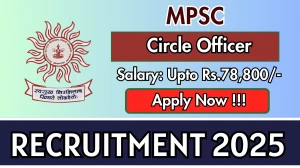 Mizoram PSC Circle Officer Recruitment 2025 - Apply Online for 10 Posts