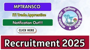 MPTRANSCO ITI Trade Apprentice Recruitment 2025 - Apply Online for 57 Posts