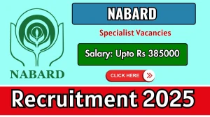 NABARD Specialists Recruitment 2026 - Apply Online for 17 Posts
