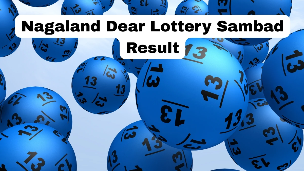 Nagaland Dear Lottery Result Today 27/12/2025 1 PM : Check all Dear Vision Morning Saturday Winning Numbers Here
