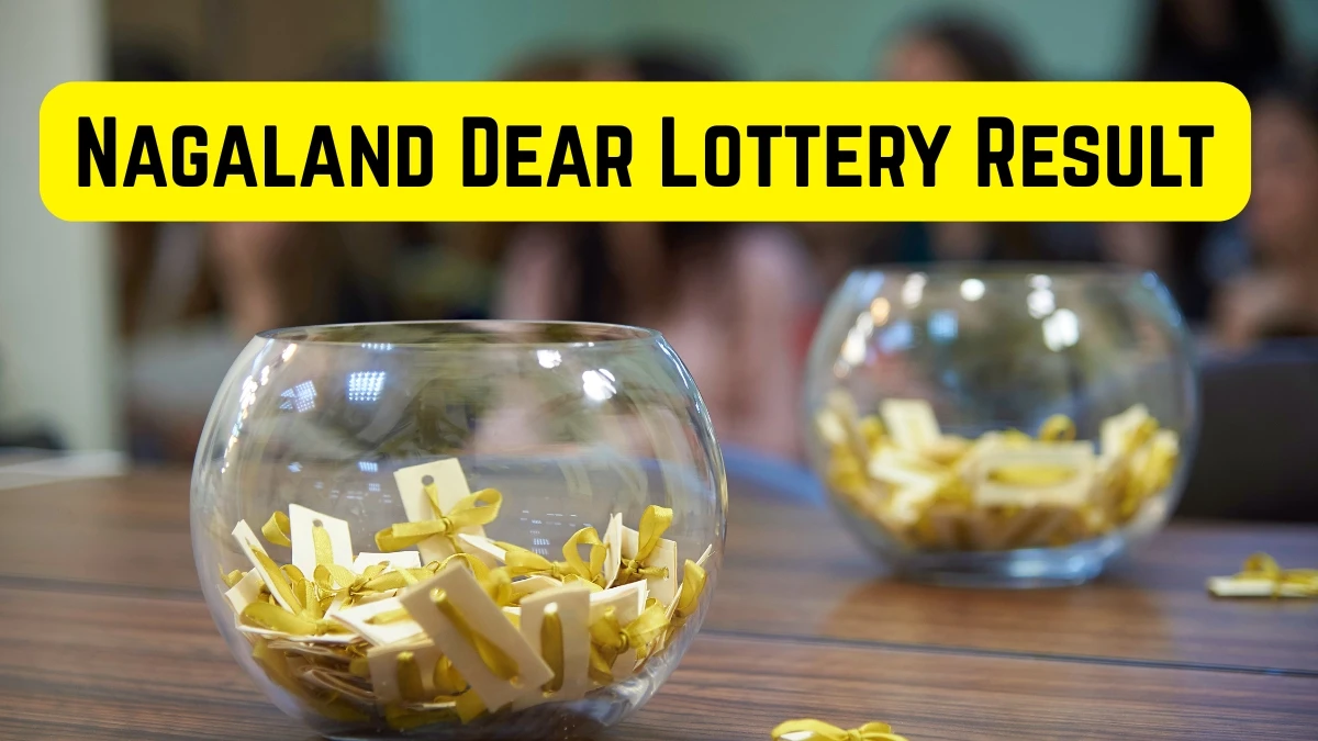 Nagaland Dear Lottery Result Today 30/12/2025 1 PM : Check all Dear Shine Morning Tuesday Winning Numbers Here