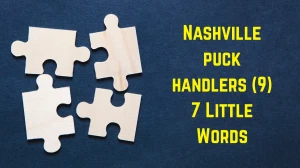 Nashville puck handlers 7 Little Words 9 letters Answer