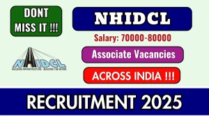 NHIDCL Associate Recruitment 2026 - Apply Online for 64 Posts NHIDCL Associate Recruitment 2026 - Apply Online for 64 Posts