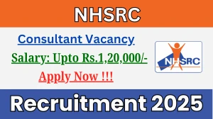NHSRC Consultant Recruitment 2025 – Apply Online