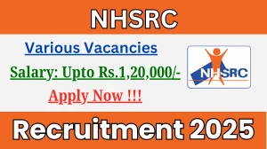NHSRC Consultant Recruitment 2025 – Apply Online for 02 Administrative Officer, Senior Consultant and More Posts