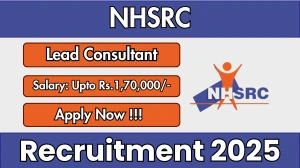 NHSRC Lead Consultant Recruitment 2025 – Apply Online