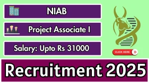 NIAB Project Associate I Recruitment 2026 - Apply Offline