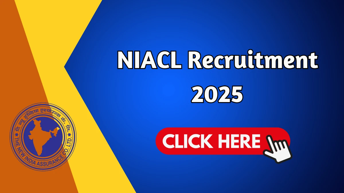NIACL Chief Information Security Officer Recruitment 2025 - Apply Offline for 01 Posts