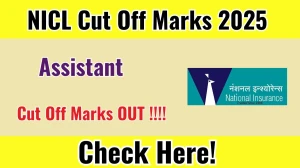 NICL Assistant Cut Off Marks 2025 OUT: Prelims and Mains Category-Wise Cut Off