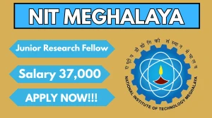 NIT Meghalaya Junior Research Fellow Recruitment 2025 – Apply Online