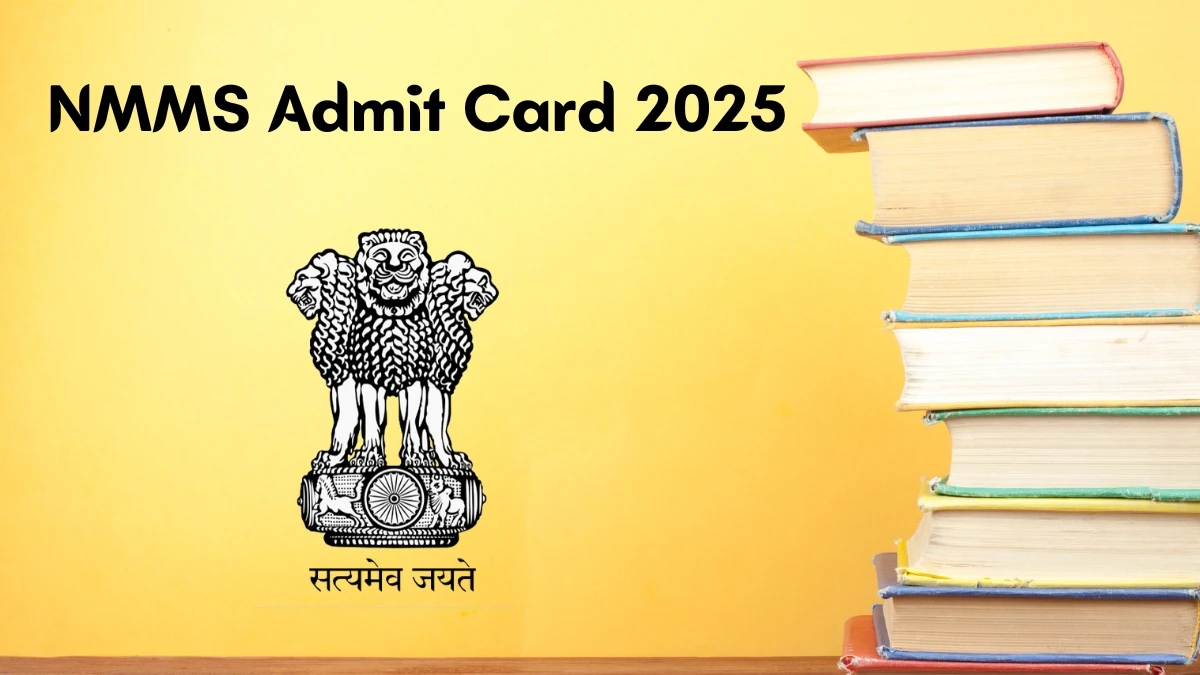 NMMS Odisha Admit Card 2025 OUT madhyamik.assam.gov.in Check NMMS Hall Ticket Details Here