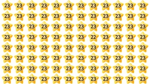 Observation Find it Out: Within 5 Seconds Spot The Number 22 among 23