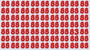 Observation Find it Out: Within 6 Seconds Spot The Number 83 among 88