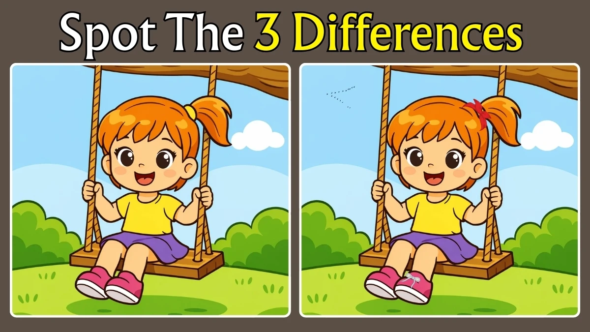Only 1 in 10 Can Spot All 3 Differences in 15 Seconds