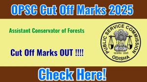 OPSC ACF Cut Off Marks 2025 OUT: Download PDF, Category Wise Marks and More