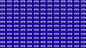 Optical Illusion 8 Seconds Challenge: Only People with Eagle Eyes Can spot the Number 276