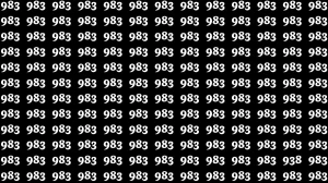 Optical Illusion 8 Seconds Challenge: Only People with Eagle Eyes Can spot the N...