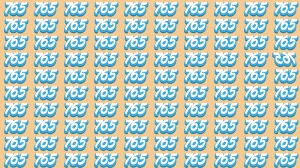 Optical Illusion Eye Test Challenge: Can You Spot the Inverted 765 Among 765 in ...
