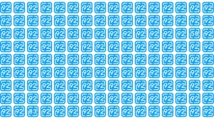 Optical Illusion Eye Test Challenge: Only Eagle Eyes Can Spot the Number 53 and ...