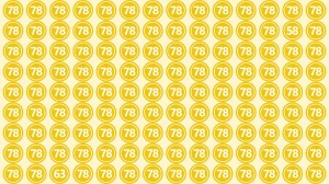 Optical Illusion Eye Test Challenge: Within 8 Seconds Spot The Number 63 and 58 ...