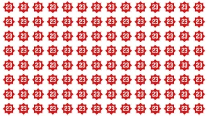 Optical Illusion Find it Out: Within 5 Seconds Spot The Number 33 among 23
