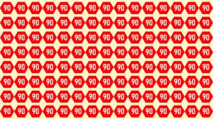 Optical Illusion Find it Out: Within 5 Seconds Spot The Number 60 among 90