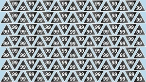 Optical Illusion Find it Out: Within 5 Seconds Spot The Number 66 among 99