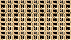 Optical Illusion Find it Out: Within 5 Seconds Spot The Number 89 among 98