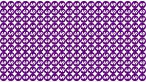 Optical Illusion Find it Out: Within 5 Seconds Spot The Number 96 among 49