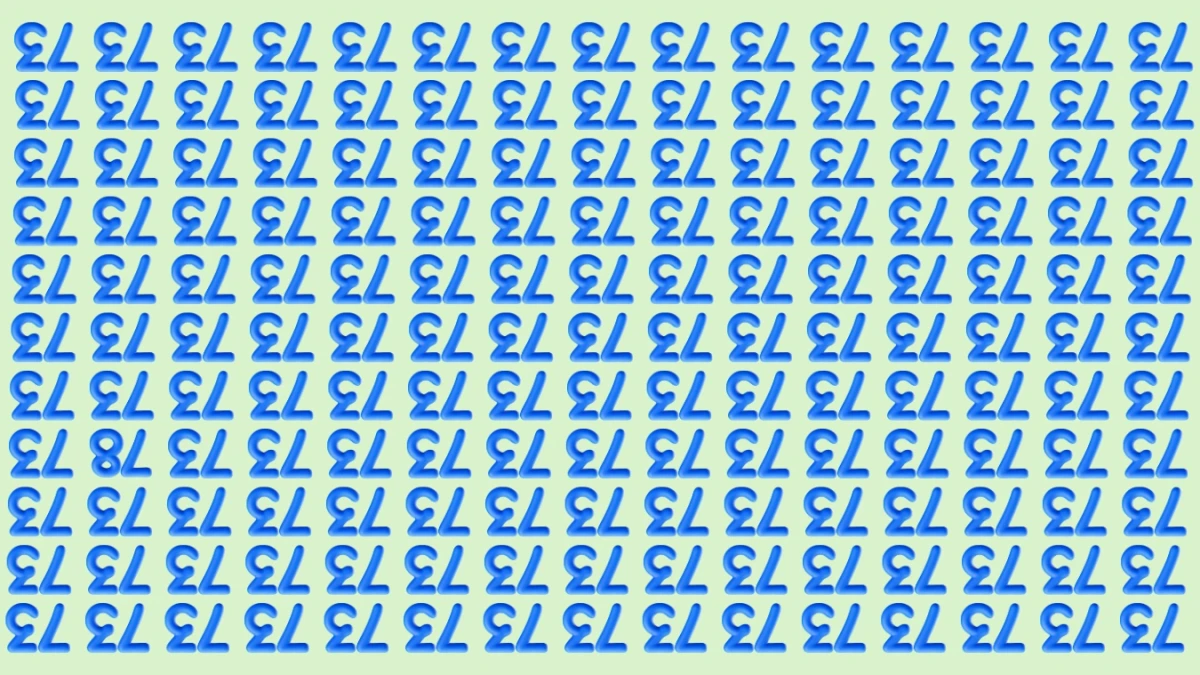Optical Illusion IQ Test: Are You A Genius? Within 7 Seconds Spot The Inverted 78 among Inverted 73