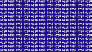 Optical Illusion Puzzle IQ Test: Only People with Sharp Eyes Can Spot the Number...