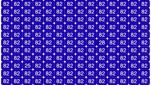 Optical Illusion Test Your Vision: Only Eagle Eyes Can Find 28 & 25 Hidden Among 82 in 7 Seconds!