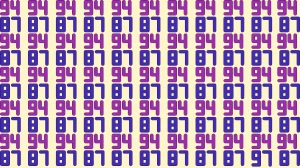 Optical Illusion: Within 7 Seconds Spot The Number 97 among 87 and 94