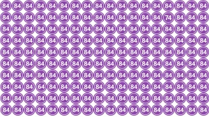 Optical Illusion: Within 9 Seconds Spot The Number 64 among 74 and 84