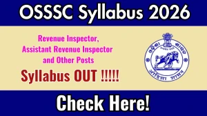 OSSSC RI ARI Syllabus 2026 - Download PDF and Exam Pattern