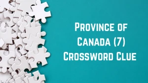 Province of Canada Crossword Clue Irish Daily Mail Quick 7 letters Answer