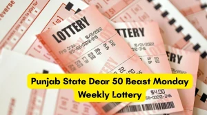 Punjab State Dear 50 BEAST MONDAY Weekly Lottery Result 01.12.2025 6 PM OUT Chec...