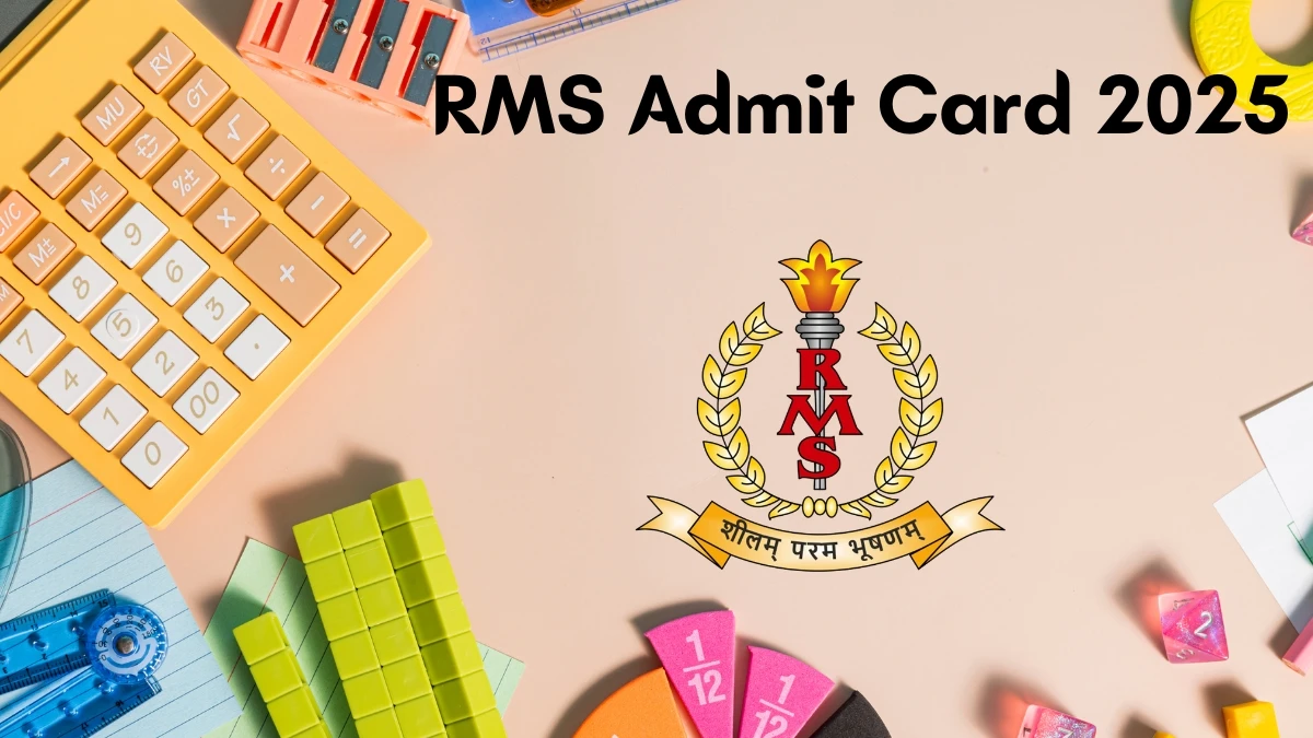 RMS Admit Card 2025 OUT rashtriyamilitaryschools.edu.in Check RMS Hall Ticket Details Here