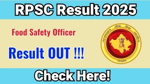 RPSC FSO Final Result 2025 OUT - Download Merit List @rpsc.rajasthan.gov.in RPSC FSO Final Result 2025 OUT - Download Merit List @rpsc.rajasthan.gov.in