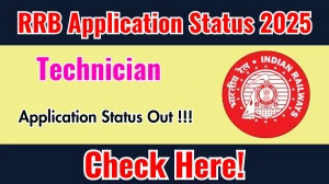 RRB Technician Application Status 2025 - Check Online (Released)