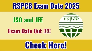 RSPCB JSO and JEE Exam Date 2025 Out for 100 Posts at environment.rajasthan.gov.in Check Details Here RSPCB JSO and JEE Exam Date 2025 Out for 100 Posts at environment.rajasthan.gov.in Check Details Here