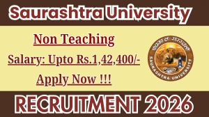 Saurashtra University Non Teaching Recruitment 2026 - Apply Online for 41 Posts