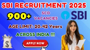 SBI SO Recruitment 2025 - Apply Online for 1146 Posts SBI SO Recruitment 2025 - Apply Online for 1146 Posts