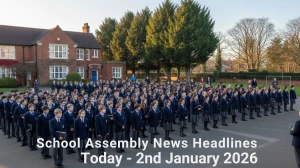 School Assembly News Headlines Today 2nd January 2026: Top National, World, Sports, and Business News